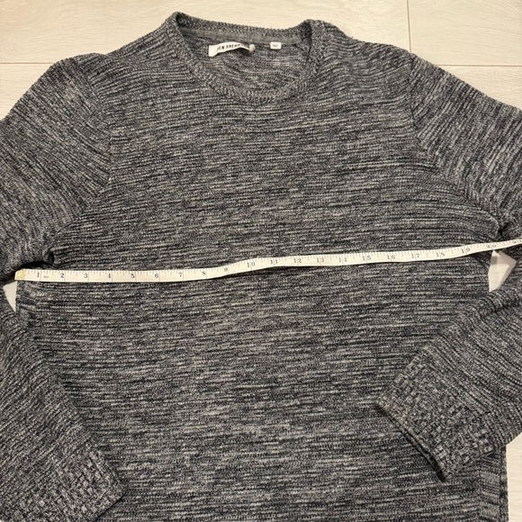 Ben Sherman Gray Crewneck Sweater 100% Wool Size Large - Picture 5 of 6